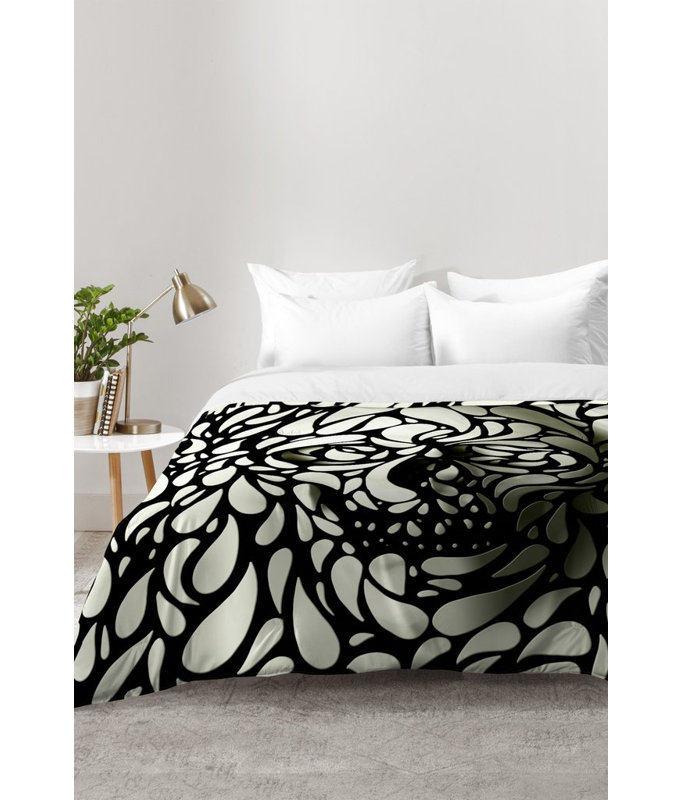 Ali Gulec Modern & Contemporary Polyester Paisley Comforter, Twin XL Comforter + 1 Standard Sham
