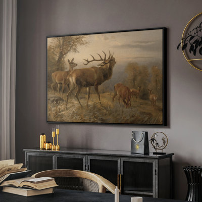 «Vintage Animal Print» -Xxxiii - reproduction sur toile flottante