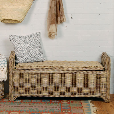 Esita Wicker Bench