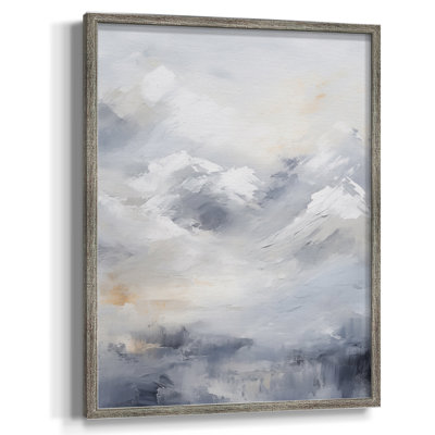 «LANDSCAPES Series CCxxxvii», reproduction encadrée - bois massif