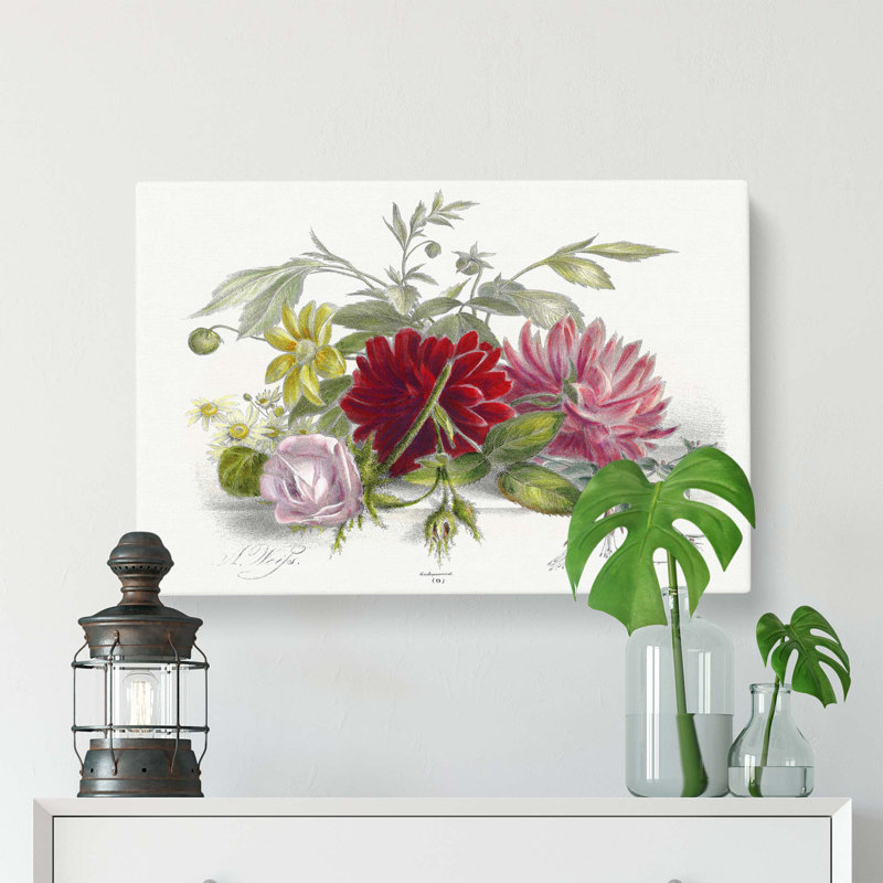 Still Life of Flowers - Wrapped Canvas, 40.6 cm H x 61 cm W