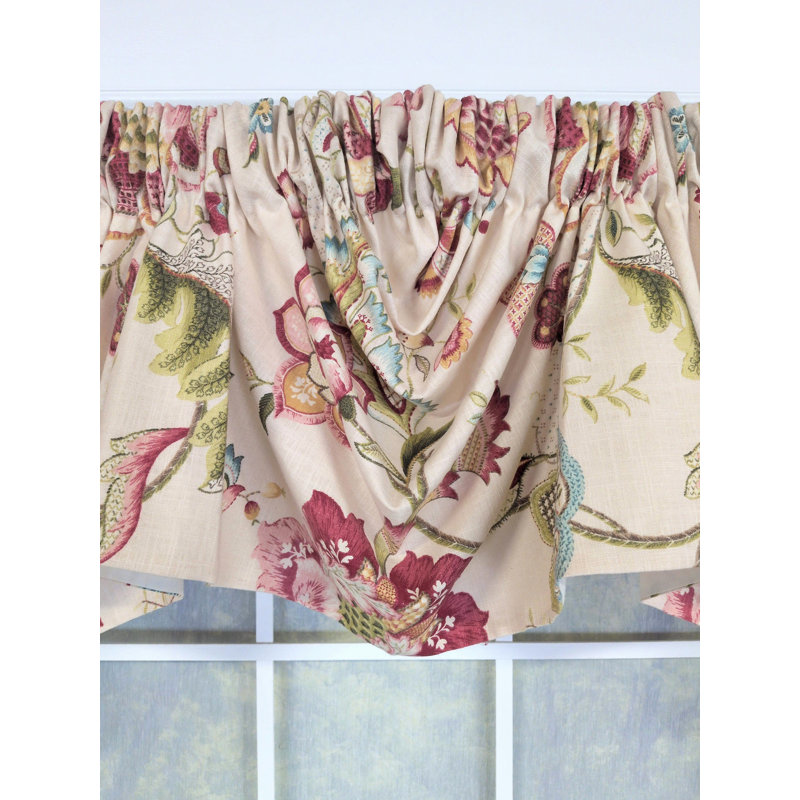 Ophelia Empire cantonnière originale à 3 cuillères en tissu Kaufmann