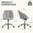 Everly Quinn Knudtson Velvet Task Chair-943649072