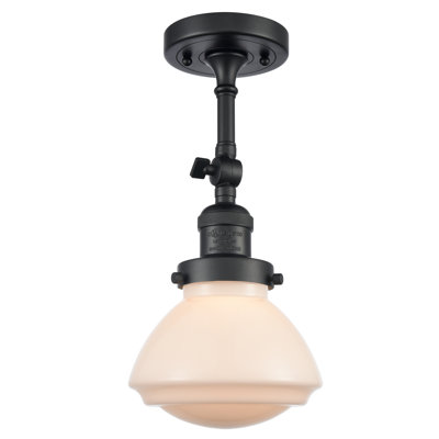 Plafonnier semi-encastré 1 lumière 6,75 po Chesterville
