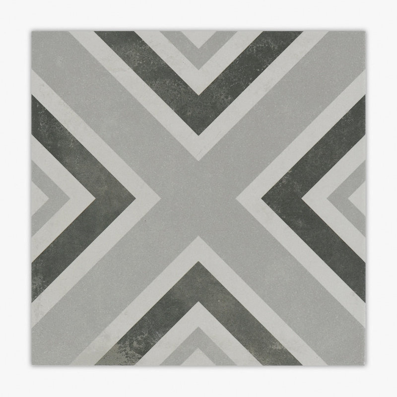 Carreau de mur et de sol en porcelaine aspect pierre 8 po x 8 po Marmette