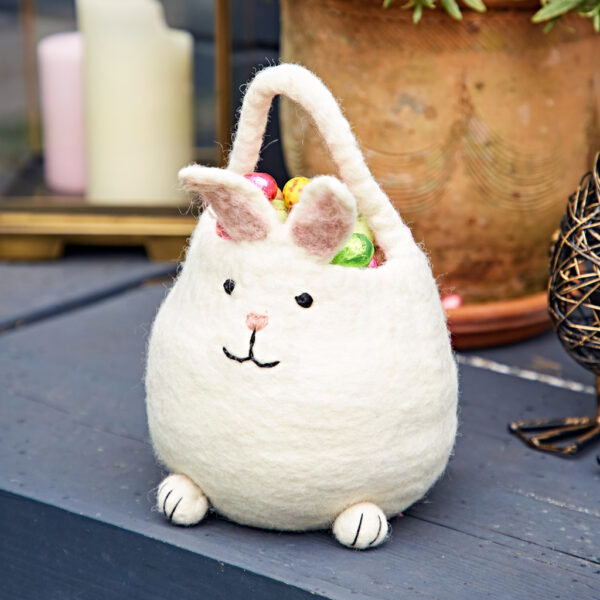 Paper High Wool / Felt Decorative Basket