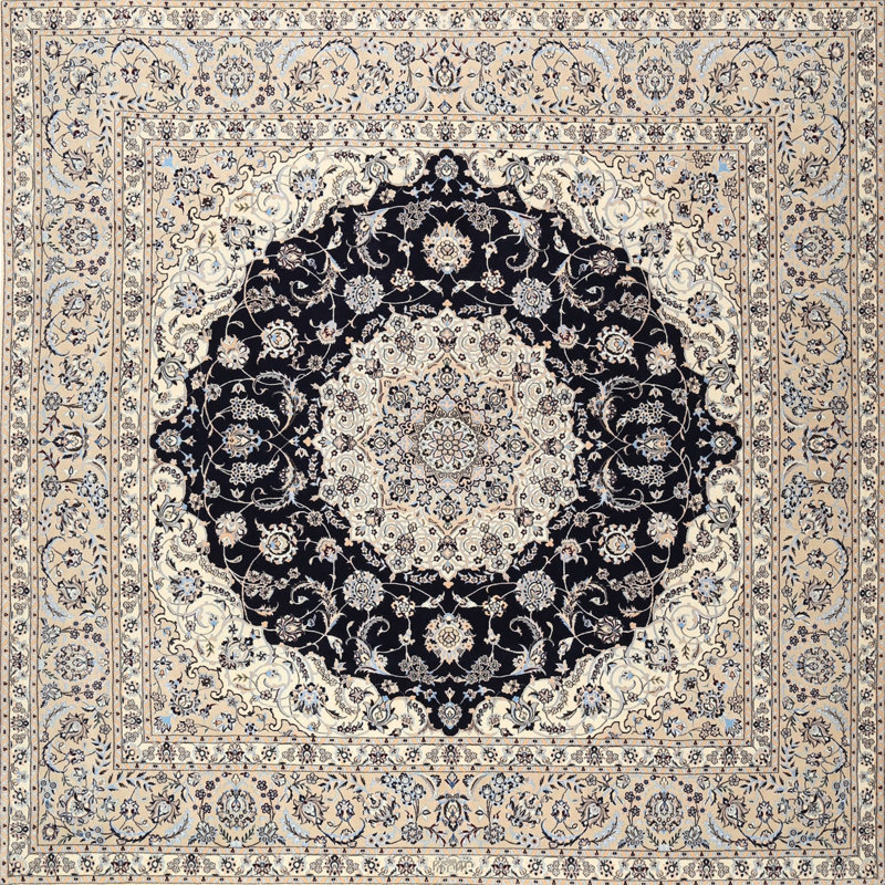 Sumaya Oriental Indoor Rug, Square 3'