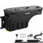 Boîte de rangement pour lit de camion, couvercle verrouillable, boîte à outils en ABS imperméable avec roue de 6,6 gallons / 20 L, compatible avec le Silverado 1500 GMC Sierra 1500 2019-2021 de la marque Chevalo, côté conducteur, noir