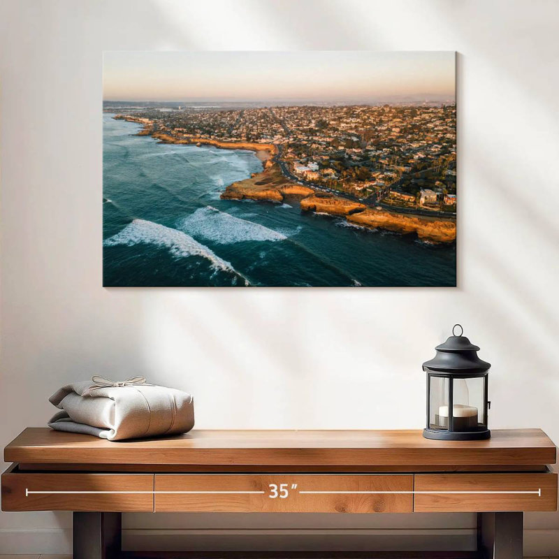 Gillard San Diego Sunset Cliffs, 16" H x 24" W