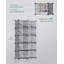 40 Pair Stackable Shoe Rack