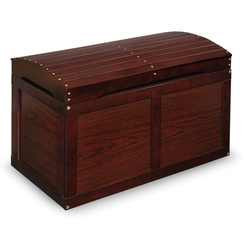 Harriet Bee Binghampton Toy Box, Cherry
