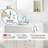 Centerset 2-handle Bathroom Faucet with Drain Assembly-55818841
