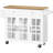 Domenique Solid Wood Top Kitchen Cart-882127543