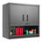 Wall-mounted Metal Tool Storage Cabinet With Locking Doors, Adjustable Shelf & Open Drawer For Garage, Warehouse & Office, Assembly Required-582482907