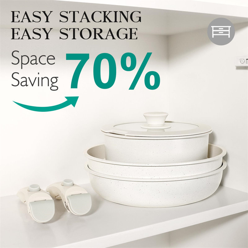 Radersburg 5 - Piece Aluminum Cookware Set