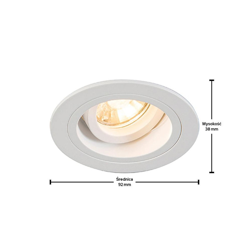 Daviyah Recessed Lighting Kit, White