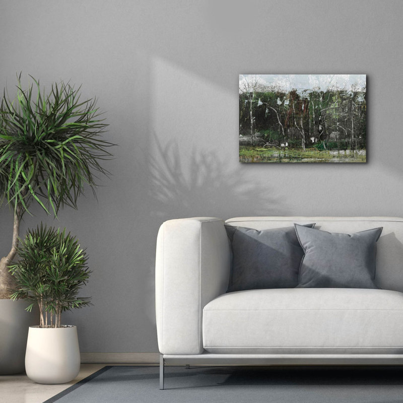  'Hidden Trees' by Stellar Design Studio Canvas Wall Art, 26" x 18"