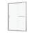Shower Door 48" W X 72"H Single Sliding Bypass Shower Enclosure,Chrome-119845641