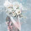 «Cover in Flowers», reproduction d'art graphique sur toile tendue-50107398