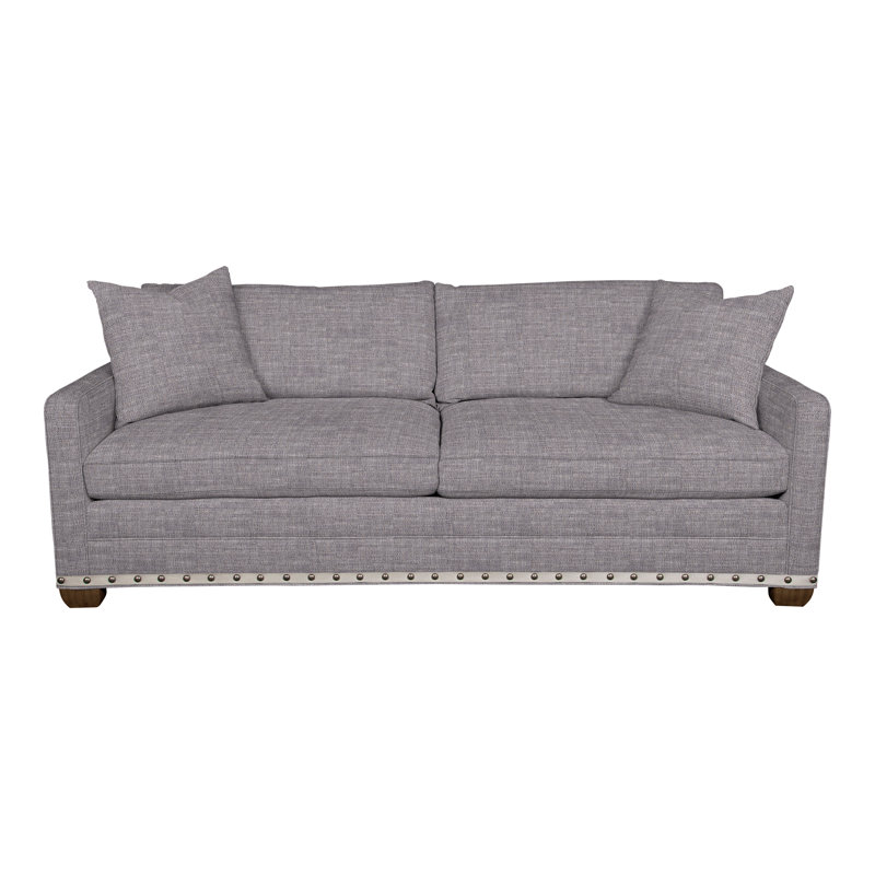 Canapé-lit American Bungalow Stanton, Chenille nomade ardoise Crypton®, Oui, La Havane