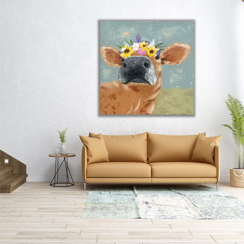 «Farm Fun II», reproduction d'art sur toile, H 20 po x l 20 po