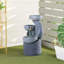 Blerina Outdoor Weather Resistant Cascade Fountain