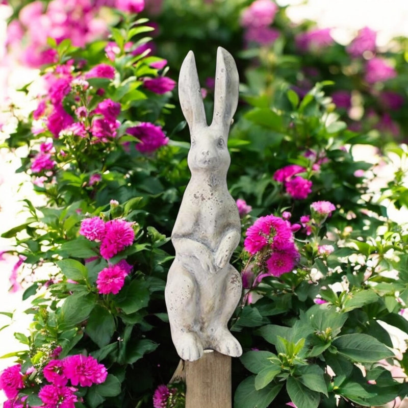 Animals Resin Garden Statue, 40cm H x 14cm W x 10cm D