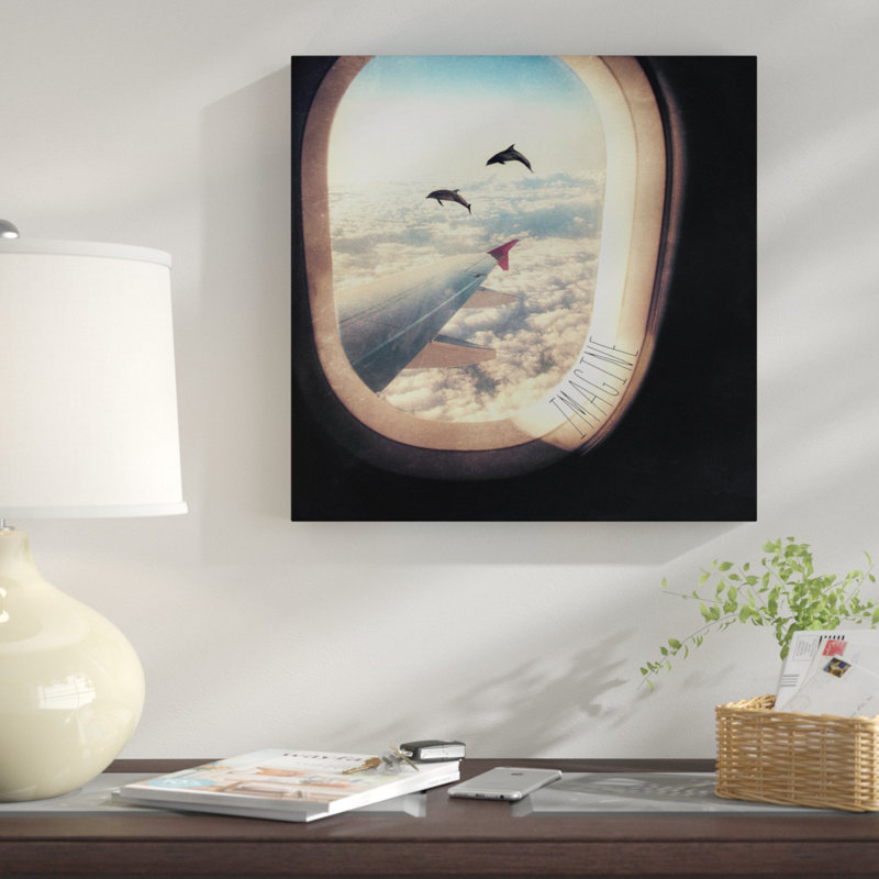 « monday rêve », impression sur toile tendue, H 12 po x l 12 po x P 0,75 po, Toile tendue, Pas de tapis