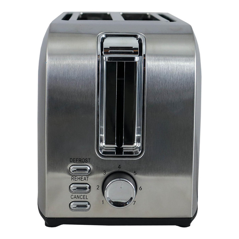 2 Slice Toaster Stainless Steel