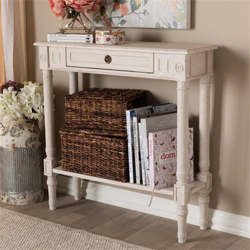 Dashayla 31.5'' Solid Wood Console Table