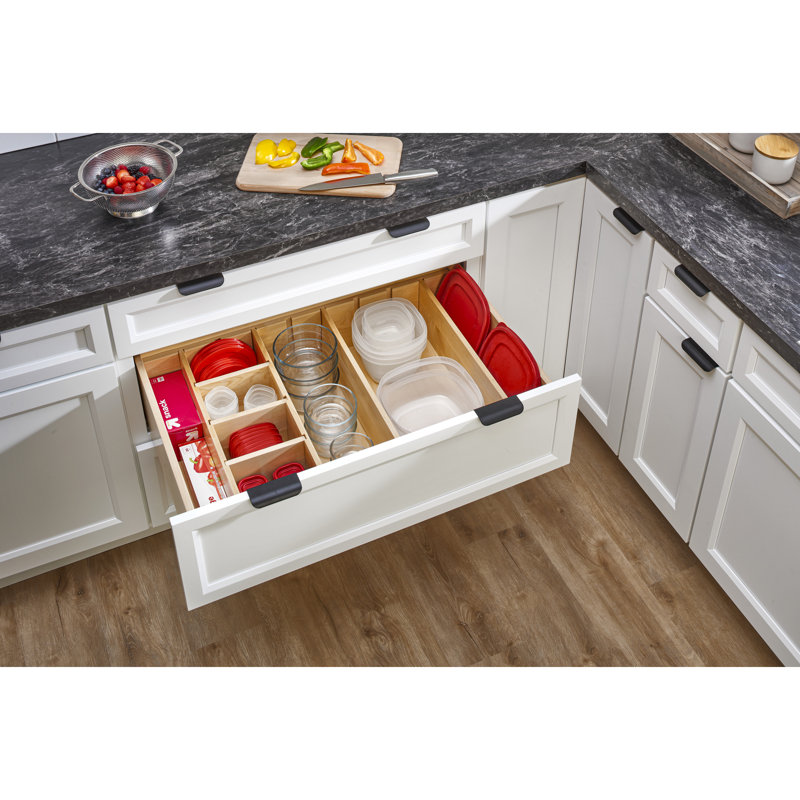 Deep Drawer Divider Insert, 6" H x 30.75" W x 19.81" D