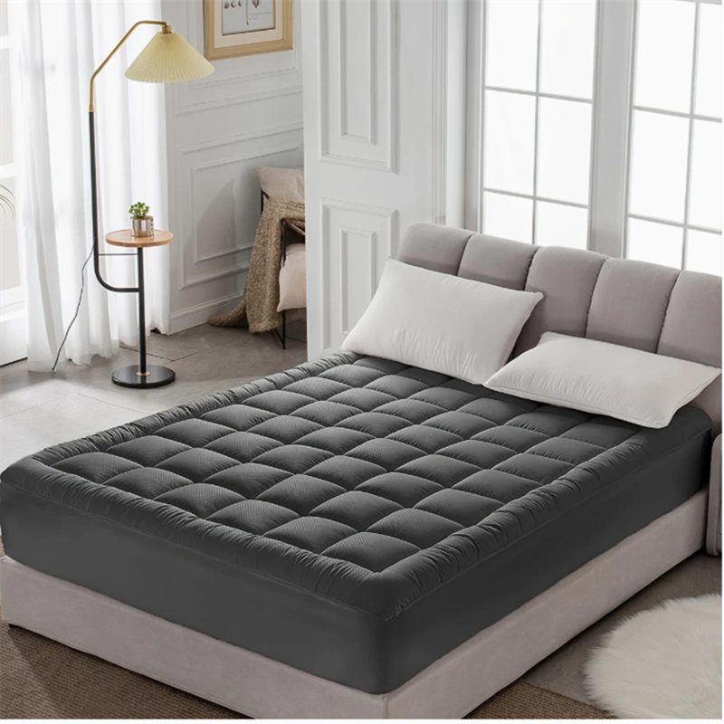 Housse de protection antidérapante pour matelas, Grand lit