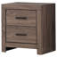 Table de chevet 2 tiroirs Brantford