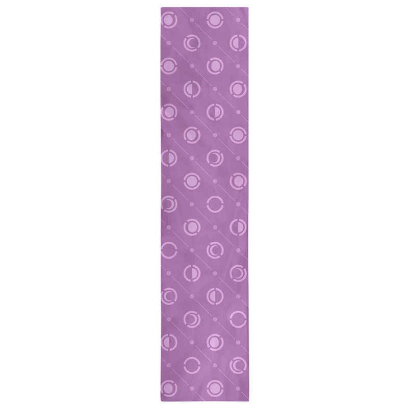 Classic Moon Phases Table Runner, 16" x 90", Violet