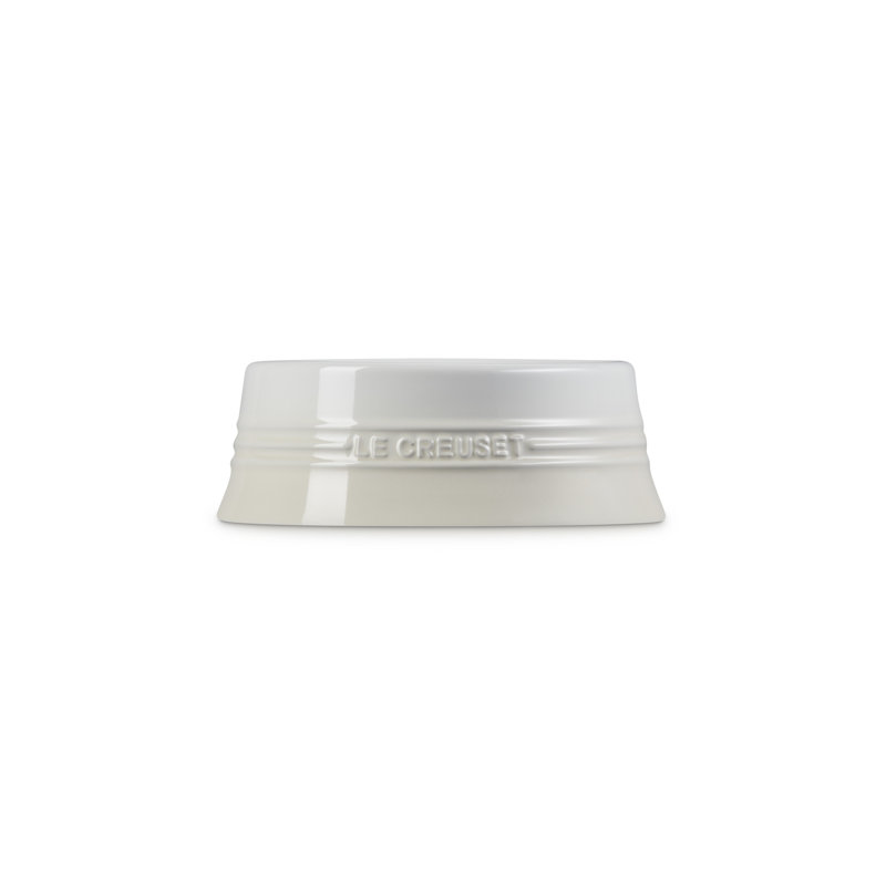 Le Creuset Stoneware Medium Pet Bowl, Cream