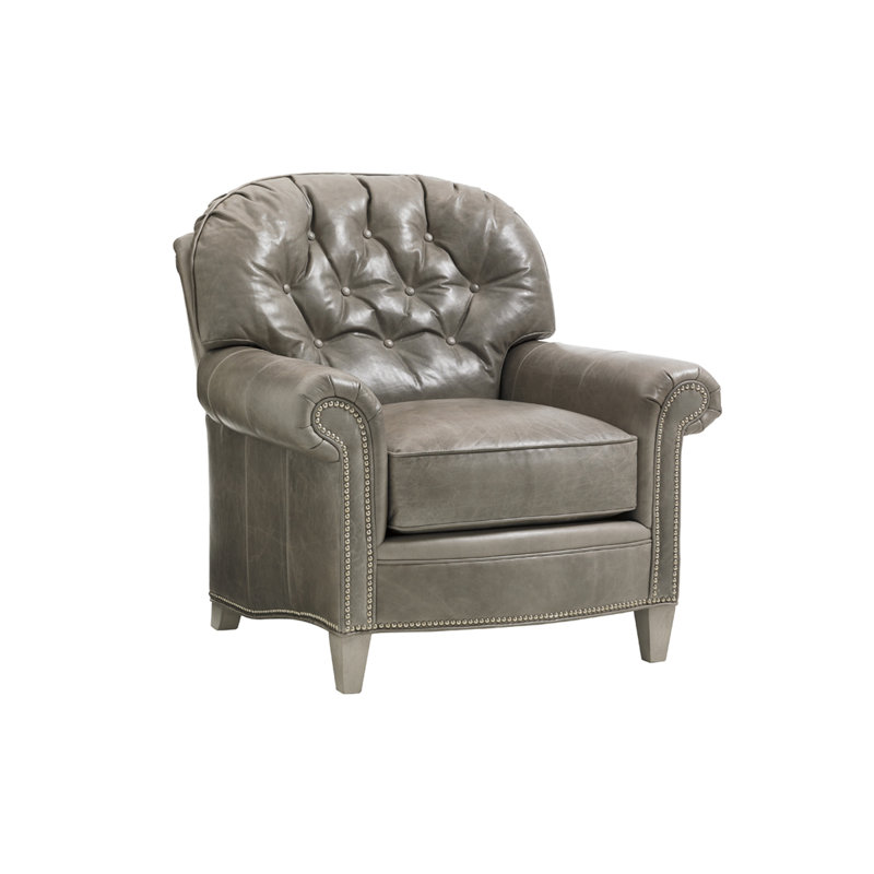 Chaise en cuir Oyster Bay Bayville