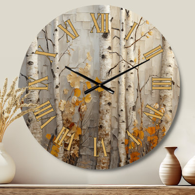 Horloge murale Autumn