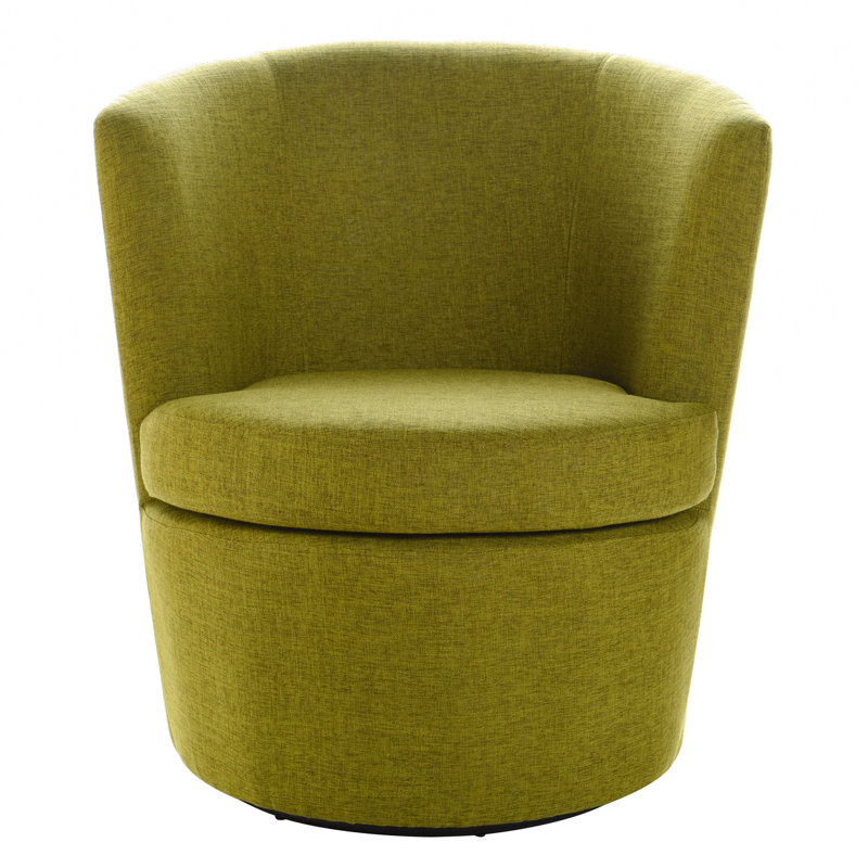 Barrel Swivel Accent Chair - Lemongrass, Lemongrass