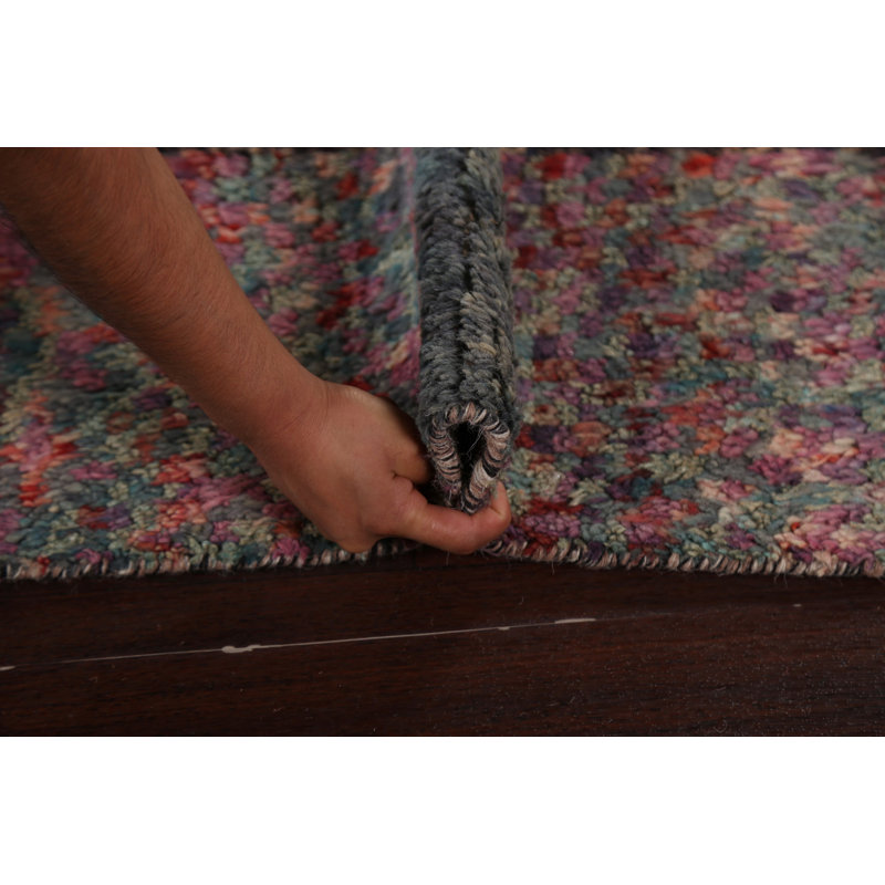 Tapis marocain en laine noué à la main 8 x 11