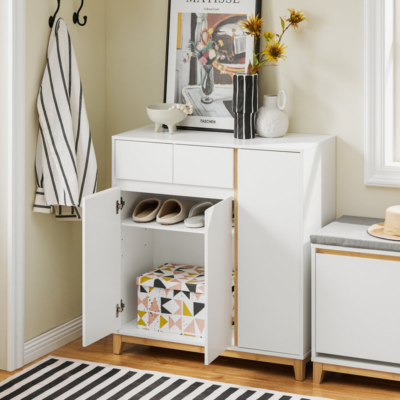10 Pair Shoe Storage Cabinet