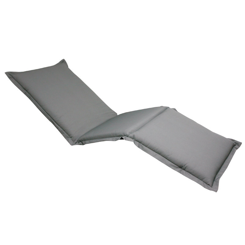 Afrin Lounger Cushion, 9cm H x 62cm W x 195cm D, Grey