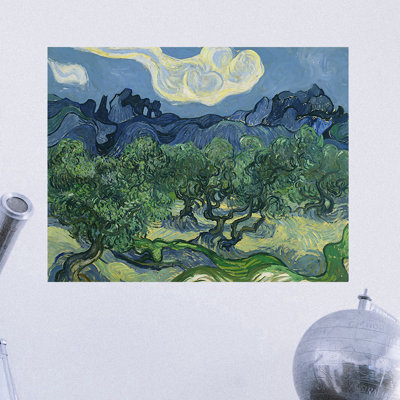 Décalcomanie murale amovible oliviers de van gogh