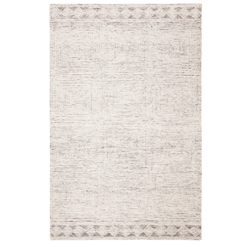 Dibble Hand Tufted Wool Rug, Rectangle 6' x 9'