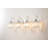 Gjystina 3-Light Dimmable Gold-Black/Chrome Crystal Vanity Light-2001491328-2004108653
