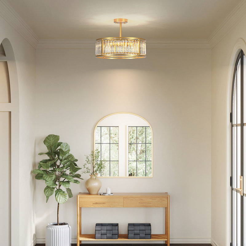 Elonso Flush Mount, Gold