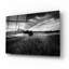 Art mural en verre Latitude Run «Devils Tower Black & White» par Rick Berk-1423924107