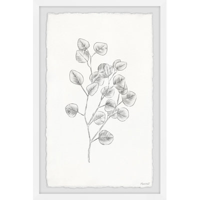 Eucalyptus Sketch III 1 Piece Single Picture Frame Painting