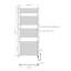 Ailina Straight Towel Rail Heated Towel Rails