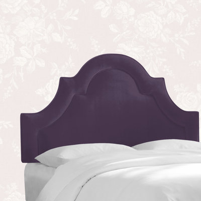 Tête de lit tapissier en velours Aurella