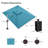 Seroka 12' x 9' Rectangular Umbrella with with Base in Ground-2137721593